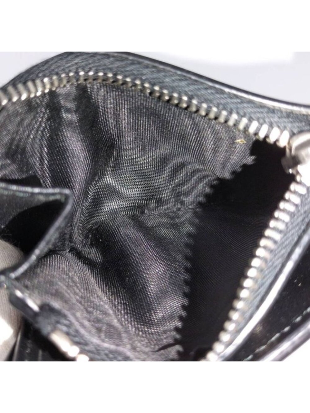 Prada Bifold Wallet Leather Black - Picture 8 of 9